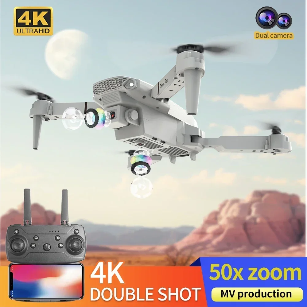 Drone Kit Tricopter - Kamera 4K HD E88 Mini Dron