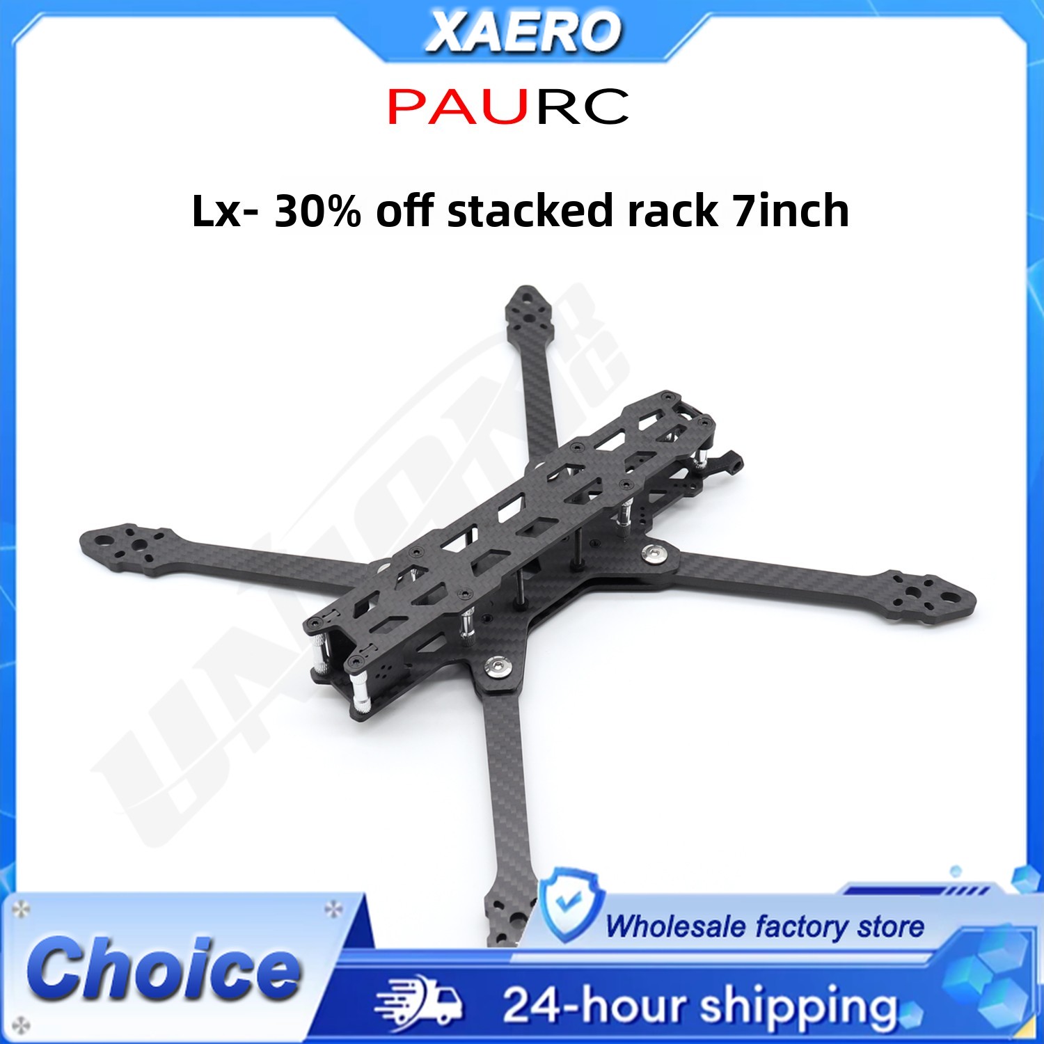 PAURC LX-7 Składana Rama FPV 7 – Drone Kit Octocopter recenzja i cena