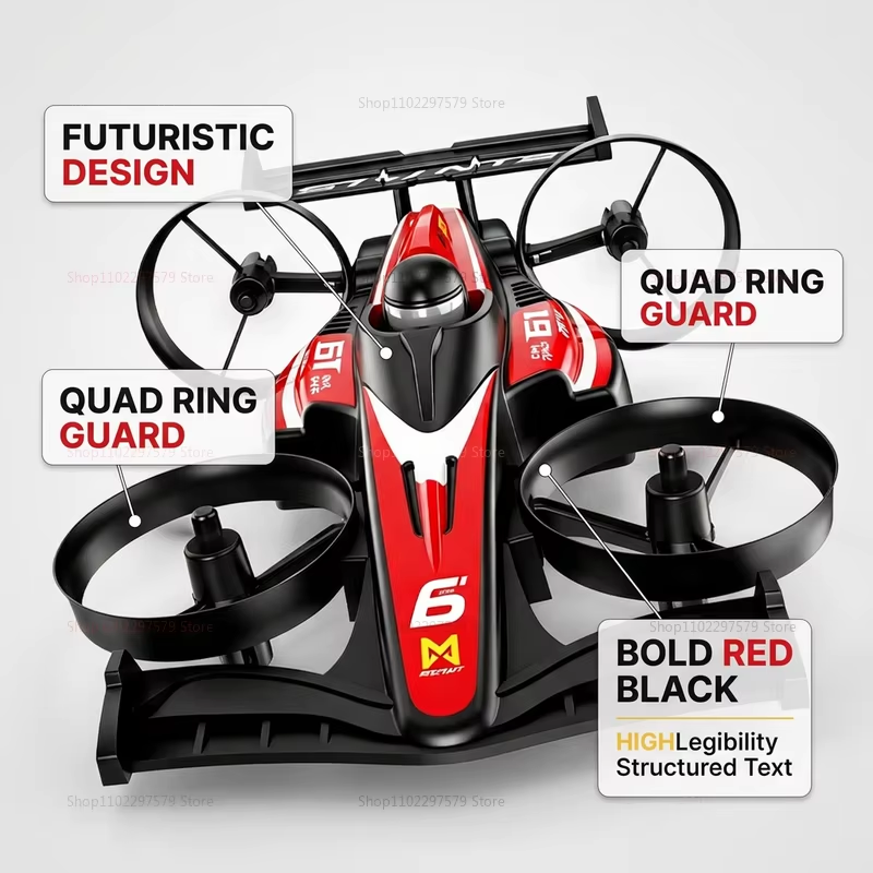 Nowy profesjonalny samochód RC – Drone Kit Tricopter recenzja i cena