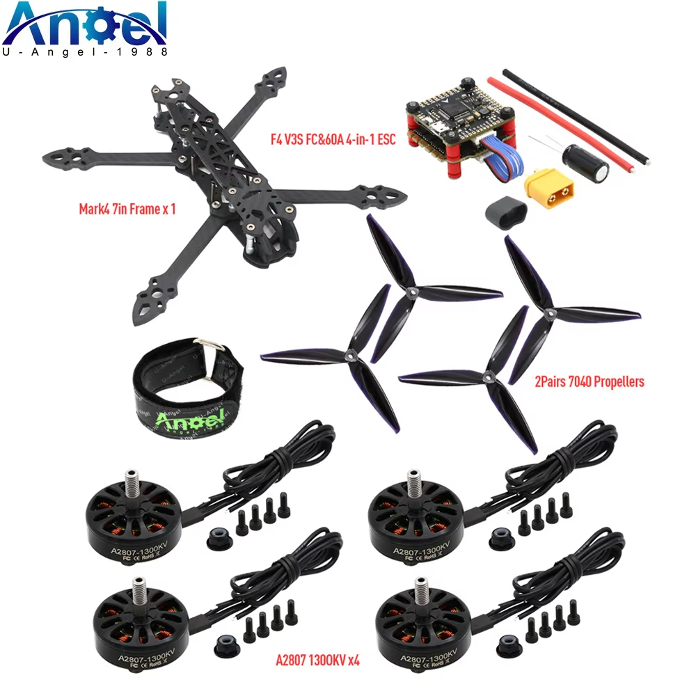 Mark4 Mark 4 7-calowy (295mm)  – Drone Kit Build Yourself recenzja i cena