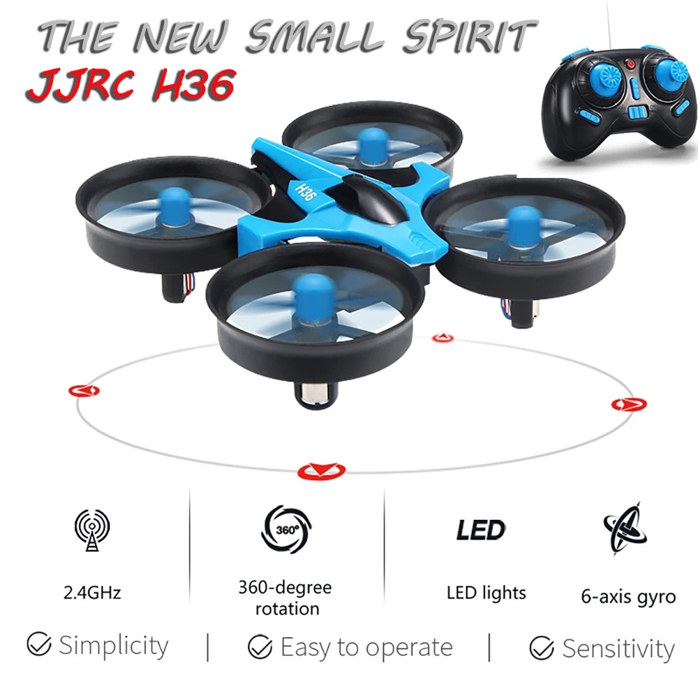 JJRC H36 Mini Dron 4-kanałowy  – Drone Kit Tricopter recenzja i cena