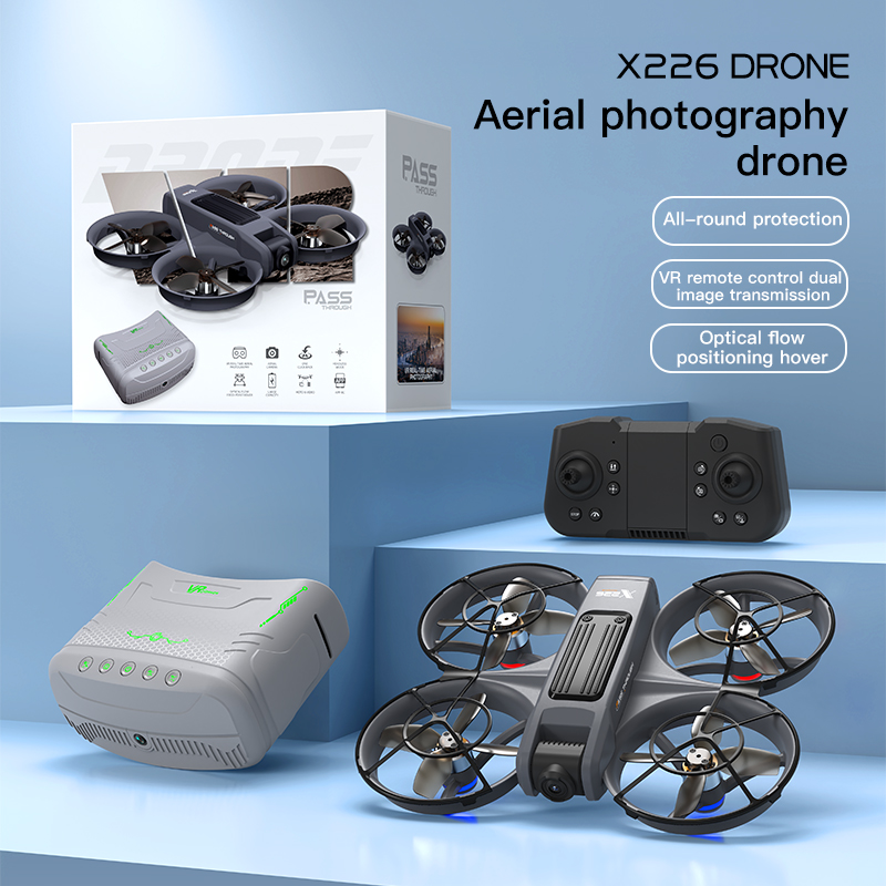 Dron Brand+ X226 VR FPV 8K GPS – Drone Kit Tricopter recenzja i cena
