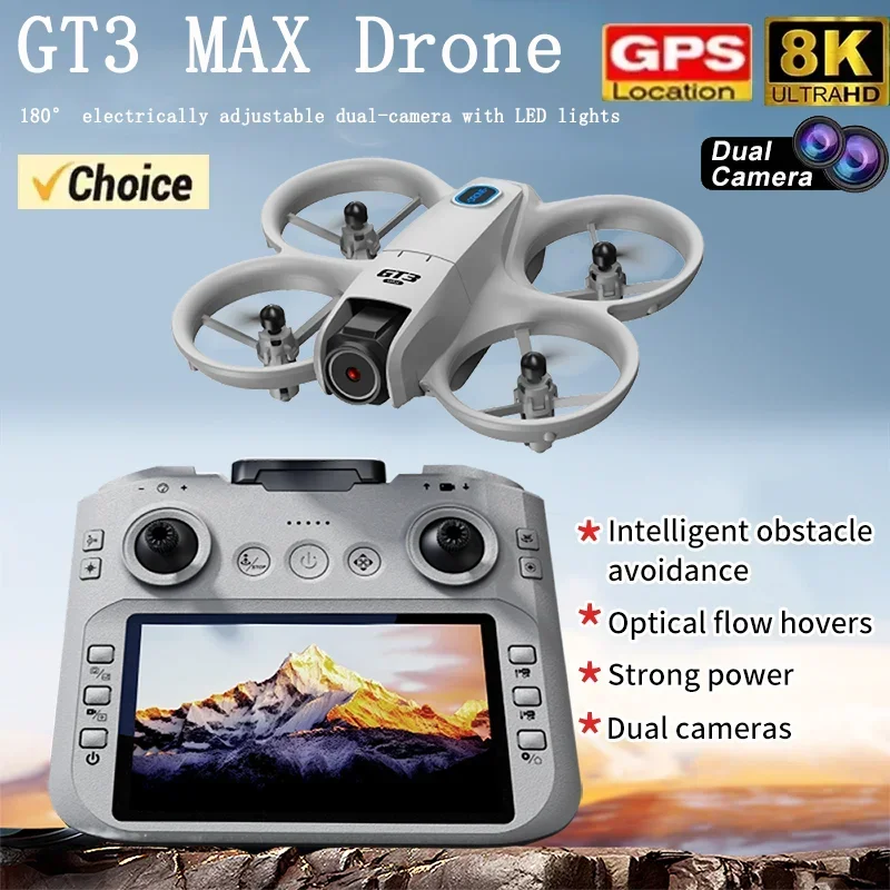 2026 NOWY GT3 Mini z LED, skła – Drone Kit Tricopter recenzja i cena