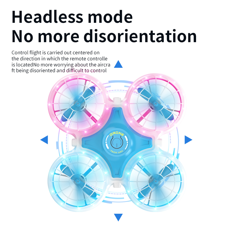 Mini Drone Flash 3D Flip 2.4G  – Drone Kit Tricopter recenzja i cena